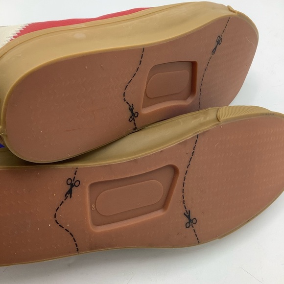 Vans Multicolor Leather Sneakers with Velcro Straps - Picture 9 of 9